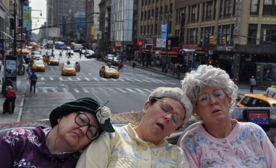 Dancing Grannies in New York